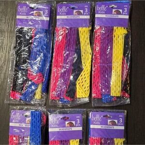 18 3-Packs of Kids' Headwraps Crafting Reselling Retailer Bulk 54 Total Count